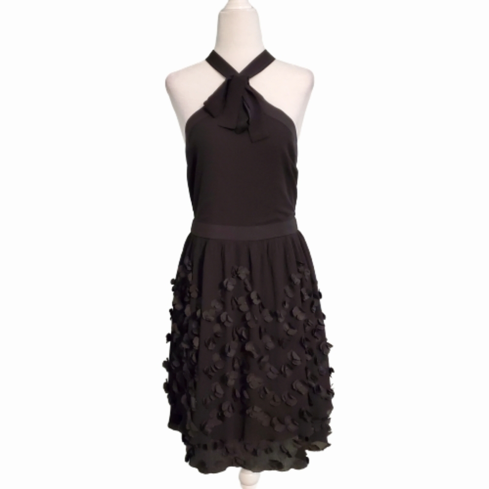 NEW Endless Rose Black Floral Aplique Dre…